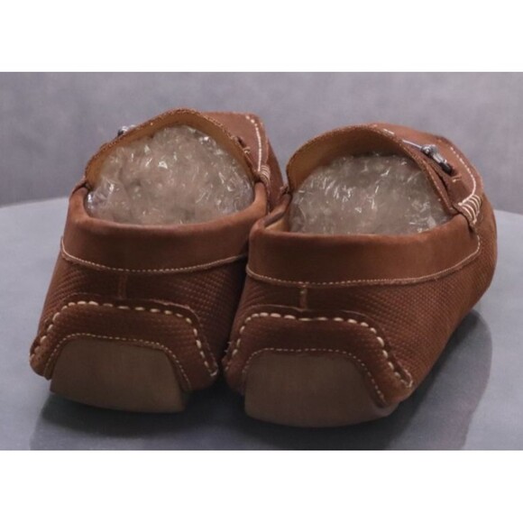 Nordstrom Shop Men's Horsebit Loafers Driving Shoes Size 13 Leather Brown - Picture 7 of 11
